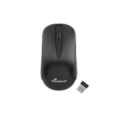 Mediarange Mouse Wireless 3 Tasten Black