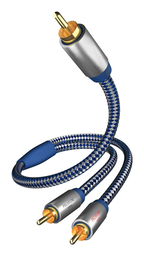 In-akustik Premium And Subwoofer Cable Cinch - 2X Cinch 3,0M — image 1