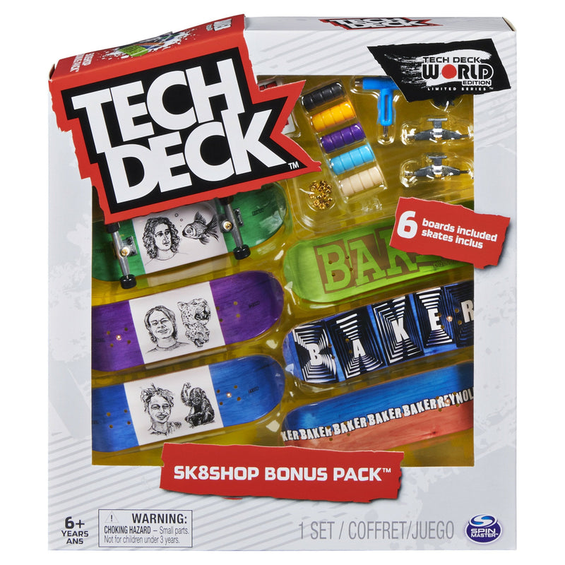Tech Deck - Skate Shop Bonus - Paquete Model Aleatorio - Ref. 6028845