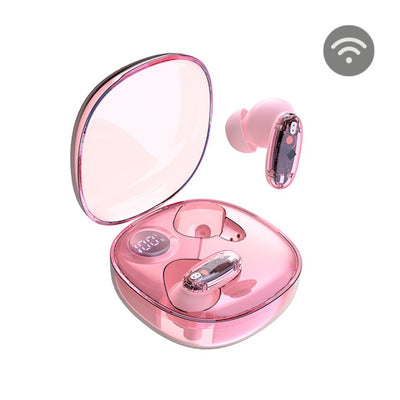 Headphone Gaming MHIB2 Semi-transparente Bluetooth 5.4/ Indicador LED Pink Mars — image 1