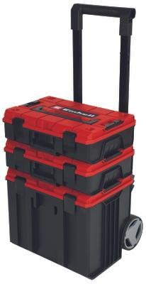 Einhell Box Sistema E-case Tower, Carro Tools Black/Red 1X E-case L, 2X E-case S) 4540015