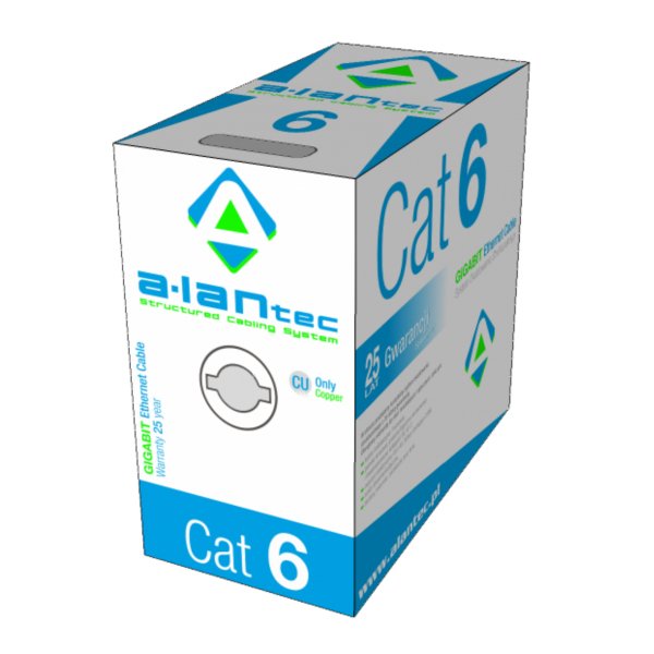 A-lan KIU6LINKA305 Network Cable 305M CAT.6 U/UTP (UTP) Grey