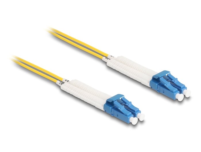 Delock Lwl Cable Lc Duplex a Lc Duplex Singlemode OS2 Winkelbar 1M