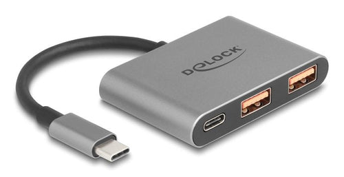Delock Hub 3 Port USB 10Gbps With USB Type-c Zu 1 X USB Typc — image 1