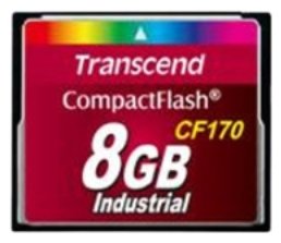 Transcend CF170 Memory Flash 8GB Compactflash Mlc