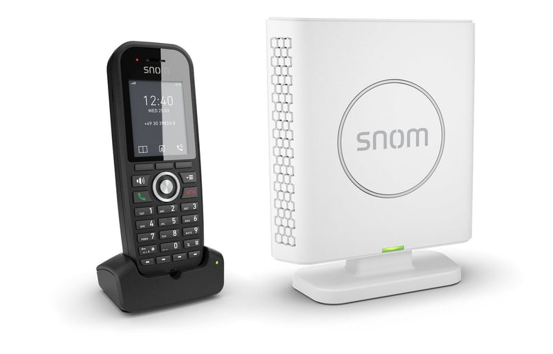 Snom M430 Phone Dect Identificador Llamadas Black White