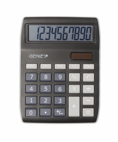 Genie Calculator Desktop 840NEGRO Black 10 Dígitos — image 1