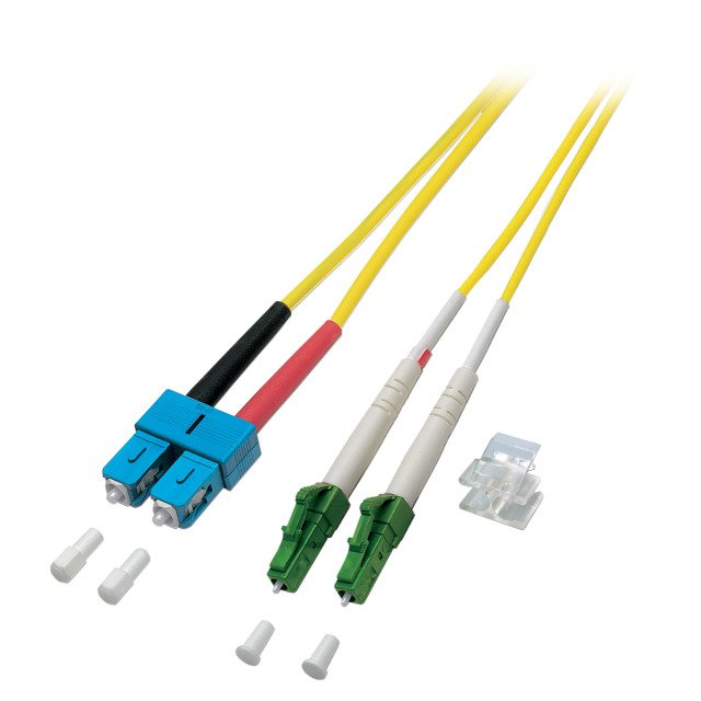 Efb Duplex Network Cable Lc Apc-sc OS2 G652D 1M Lszh 2MM Yellow