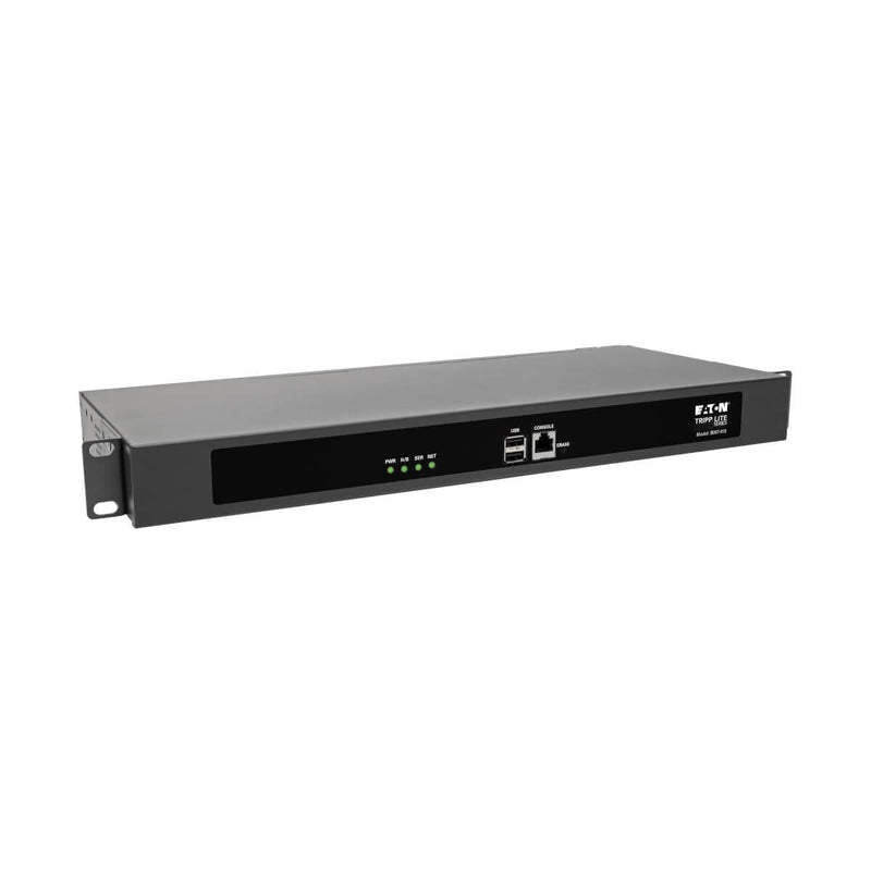 Eaton Tripp Lite Series 16-PORT Serial Console Server, USB Ports (2) - Dual GbE Nic, 4GB Flash, Desktop 1U Rac