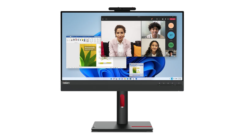 Lenovo Thinkcentre Tiny-in-one 24 LED Display 60,5CM (23.8) 1920 X 1080 Pixels Full HD Screen Touchscreen Blac