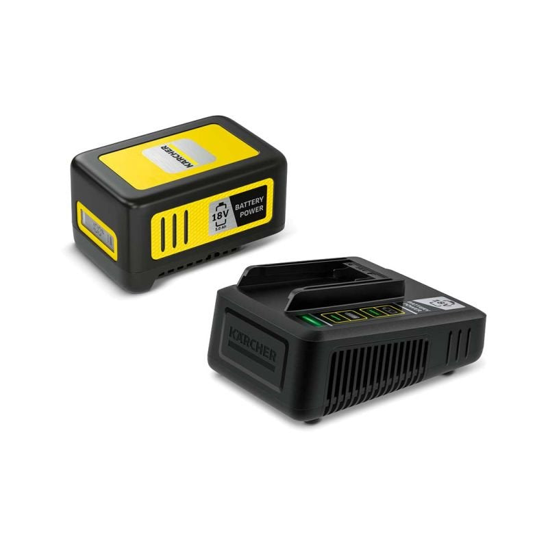 Set Of Batteries + Charger Karcher Power 18V / 5AH