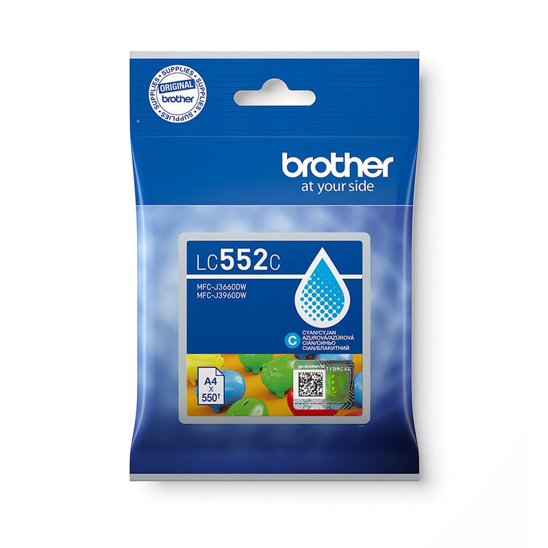 Brother Ink LC552C Ink Cyan
