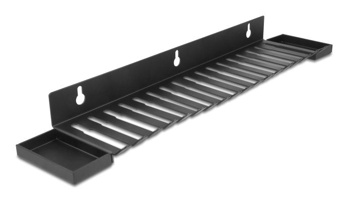 Delock Stand Cables 401 X 71MM Zur Assembly Wall With Zwei Ablagefächern Black