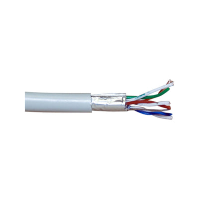 Inline Network Cable F/UTP CAT.5E AWG26 Cca Pvc 100M — image 1