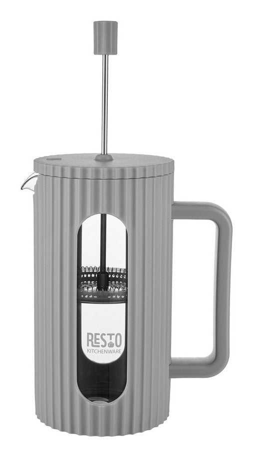 Resto Coffee Machine Kitchenware 90533 Manual French Prensa 1 L Grey