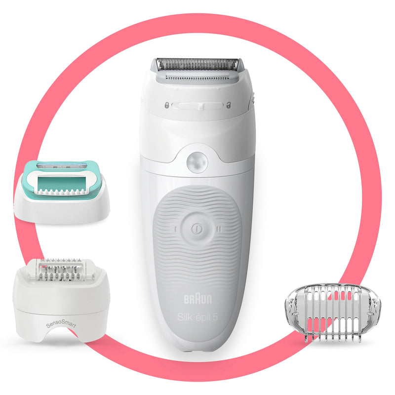 Braun Silk-épil 5 81770430 Epilator 28 Pinzas White