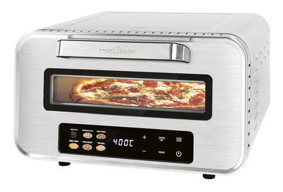 Proficook Horno PC-po 1323 Steel Inoxidable, Pizzas Steel Inoxidable Brushing Up To 2.100 Watts Pizza Ø 31,5 — image 1