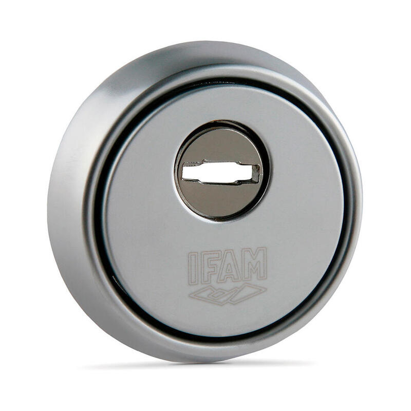 Escudo ES610CM. Acabado Cromo. Ø64MM. Ifam