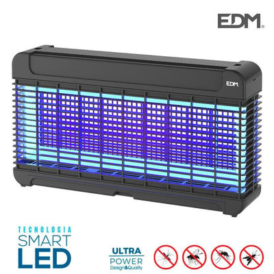 EDM Exterminador Insectos Professional Electronic LED 11W 47X10X26,3CM Colour Black — image 1