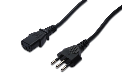 Assmann Electronic AK-440113-018-S Cable Transmisión Black 1,8M Cei 23-50 C13 Acoplador — image 1