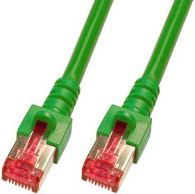 Efb RJ45 Network Cable S FTP, CAT.6, Lszh, 0.25M, Green — image 1