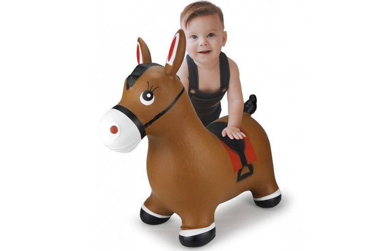 Jamara Caballo Saltarín With Pump Air Brown