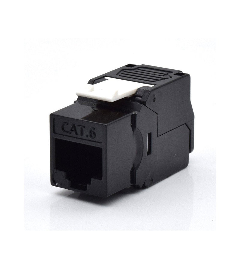 CAT.6, Módulo Keystone, Without Blindaje, Toolfree, Colour Black