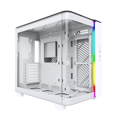 Montech Box King 95, White Glass Tempered X 2 KING95W — image 1