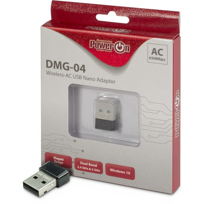 Nano Adapter USB Inter-tech Wi-Fi 5 DMG-04 Stick 650Mbps — image 1