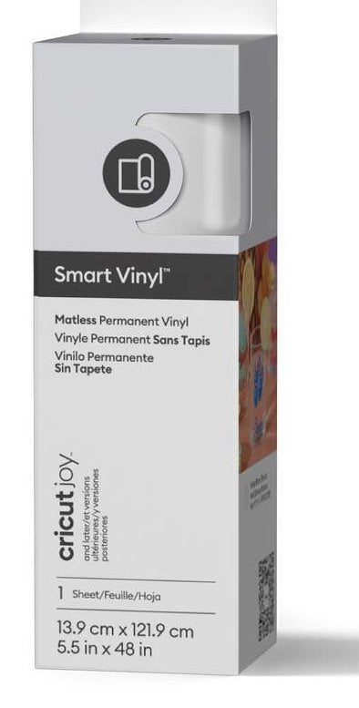 Cricut Smart Vinyl Permanent Joy 14X122CM 1 Sheet (white) — image 1