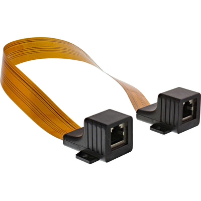 Inline Cable Slim RJ45 Windows/Doors 2x RJ45 H/F, 1:1, Without Blindaje, 0,3M — image 1