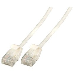Efb RJ45 Network Cable U UTP, CAT.6A, Tpe 3,6MM ULTRAFLEX,3M, White