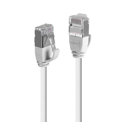 Lindy Network Cable CAT.6A F UTP Ultra Slim Grey 1M — image 1