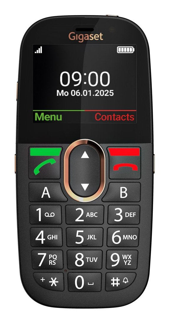 Gigaset Mobile Phone GL695 5,87CM (2.31) 113G Black