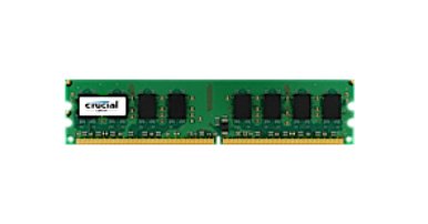 Crucial Memory DDR2 1GB PC 667 CL5