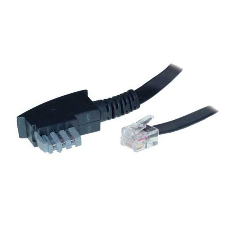 S/Conn Maximum Connectivity 70166 Cable Telefónico 6M Black