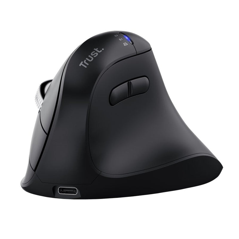 Trust Mouse Vertical Wireless Vyran 26107 Battery Rechargeable Up To 3200 DPI