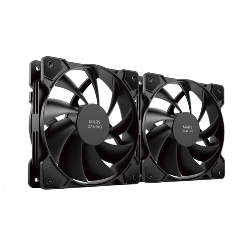 Mars Gaming Kit 2 Fans Auxiliar MFPROX2 Black — image 1