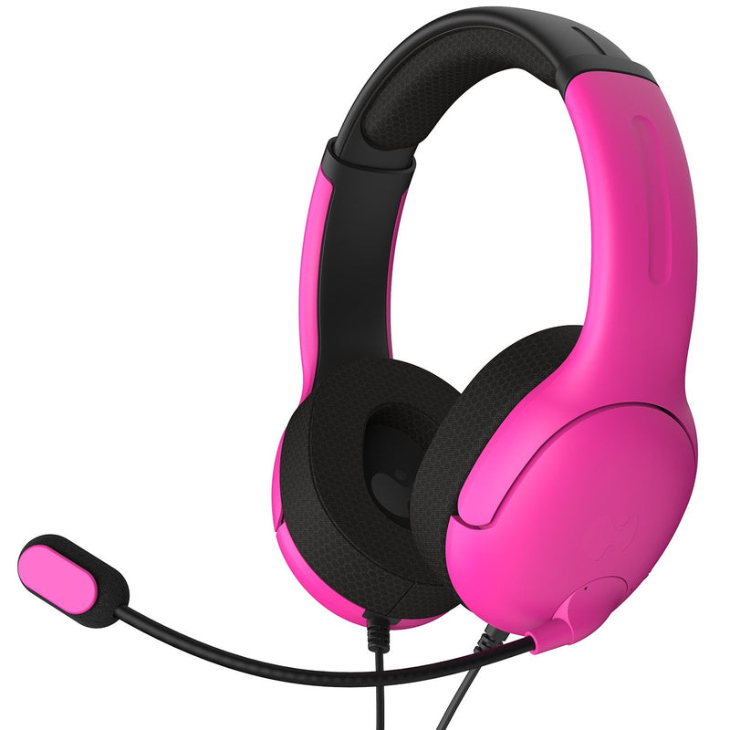 Headphones Pdp Nebula Alámbrico Diadema Set Black Pink