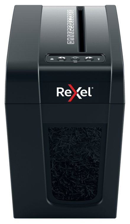 Rexel Secure X6-SL Whisper-shred Paper Shredder Paper Manual Corte Particulas - Destruye Up To 6 Hojas - 10L