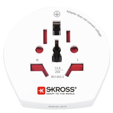 Skross Adapter Mundial a Europa 1500211- And — image 1