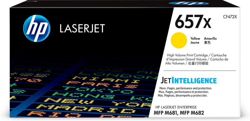HP Toner 657X - Jetintelligence - Colour Yellow - 23.000 P