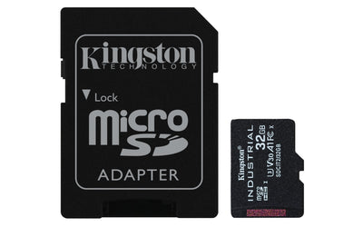 Kingston Industrial Microsdhc 32GB Class 10 A1 Pslc + Adapter SD SDCIT2/32GB — image 1