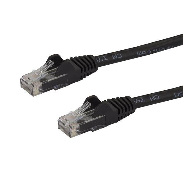 7.5M CAT.6 Cable Black Cabl Snagless - 24 Awg Copper Wire