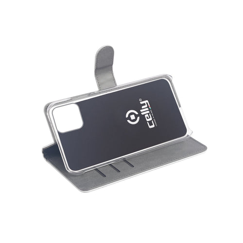 Celly Wally Case For Iphone 11 15,5CM (6.1) Folio Grey White — image 1