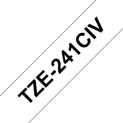 Tape Rotuladora White/NEGRO18 — image 1