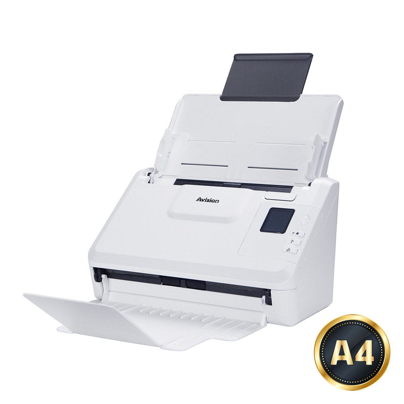 Avision AD340GWN Scanner With Alimentador Automatic Documentos (adf) 1200 X 1200 DPI A4 White