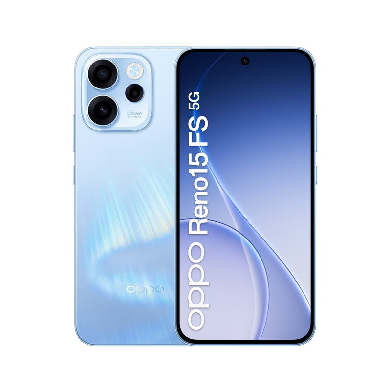 Oppo RENO15 Fs 5G Dual SIM 8GB RAM 512GB - Aurora Blue