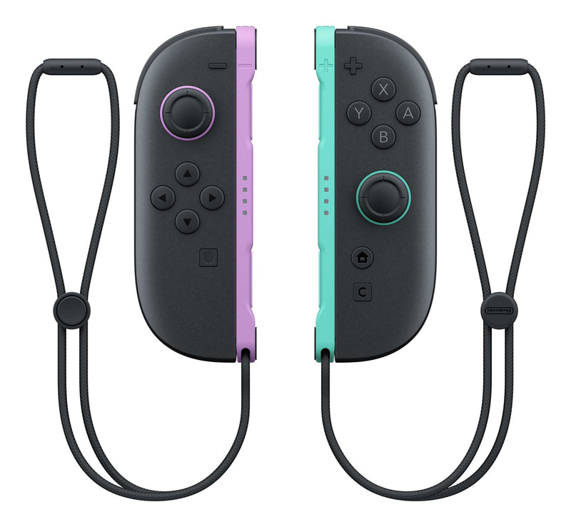 Nintendo Controller Joy- With 2, Gamepad Violet Claro/Green Claro 10017928