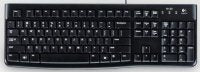 Logitech Keyboard Italian K120 Corded Keyboard USB QWERTY Black